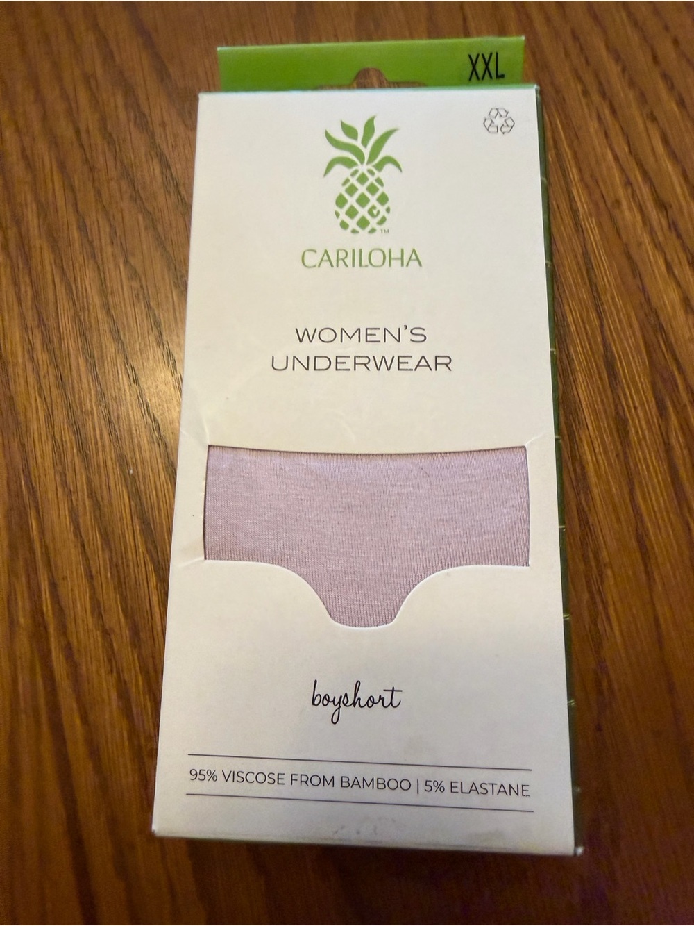 Cariloha Women's Boyshort Underwear - Light Lavender